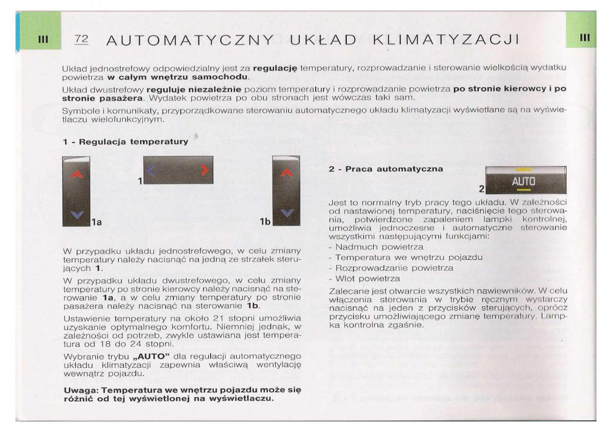 Citroen C5 I FL instrukcja obslugi / page 74