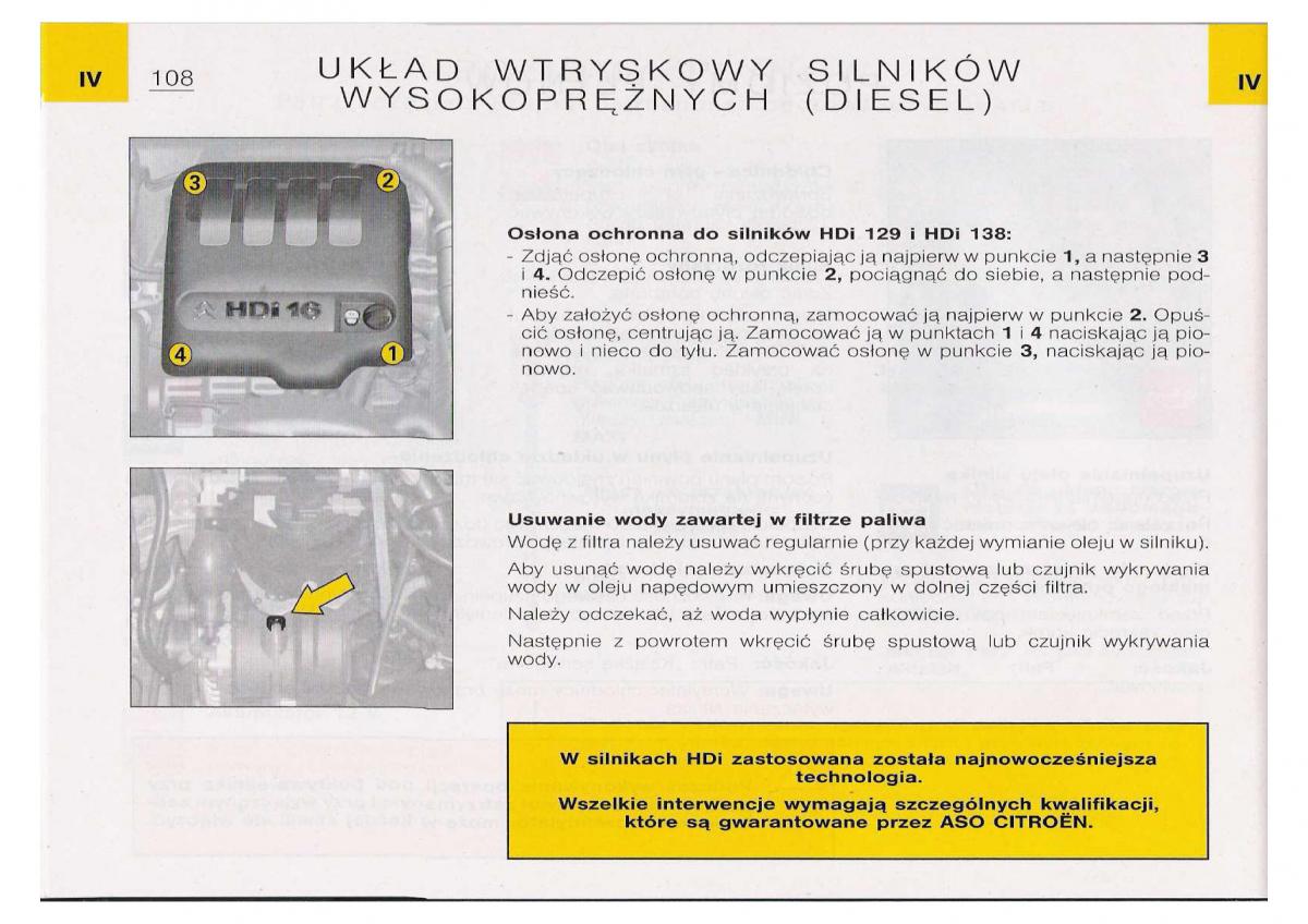 Citroen C5 I FL instrukcja obslugi / page 110