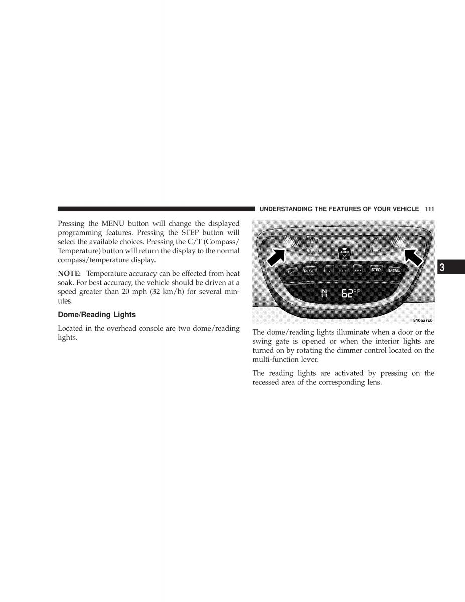 Jeep Liberty Cherokee KJ owners manual / page 111