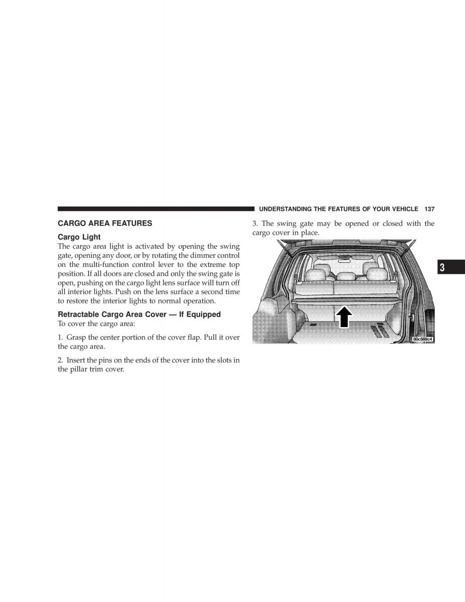 Jeep Liberty Cherokee KJ owners manual / page 137