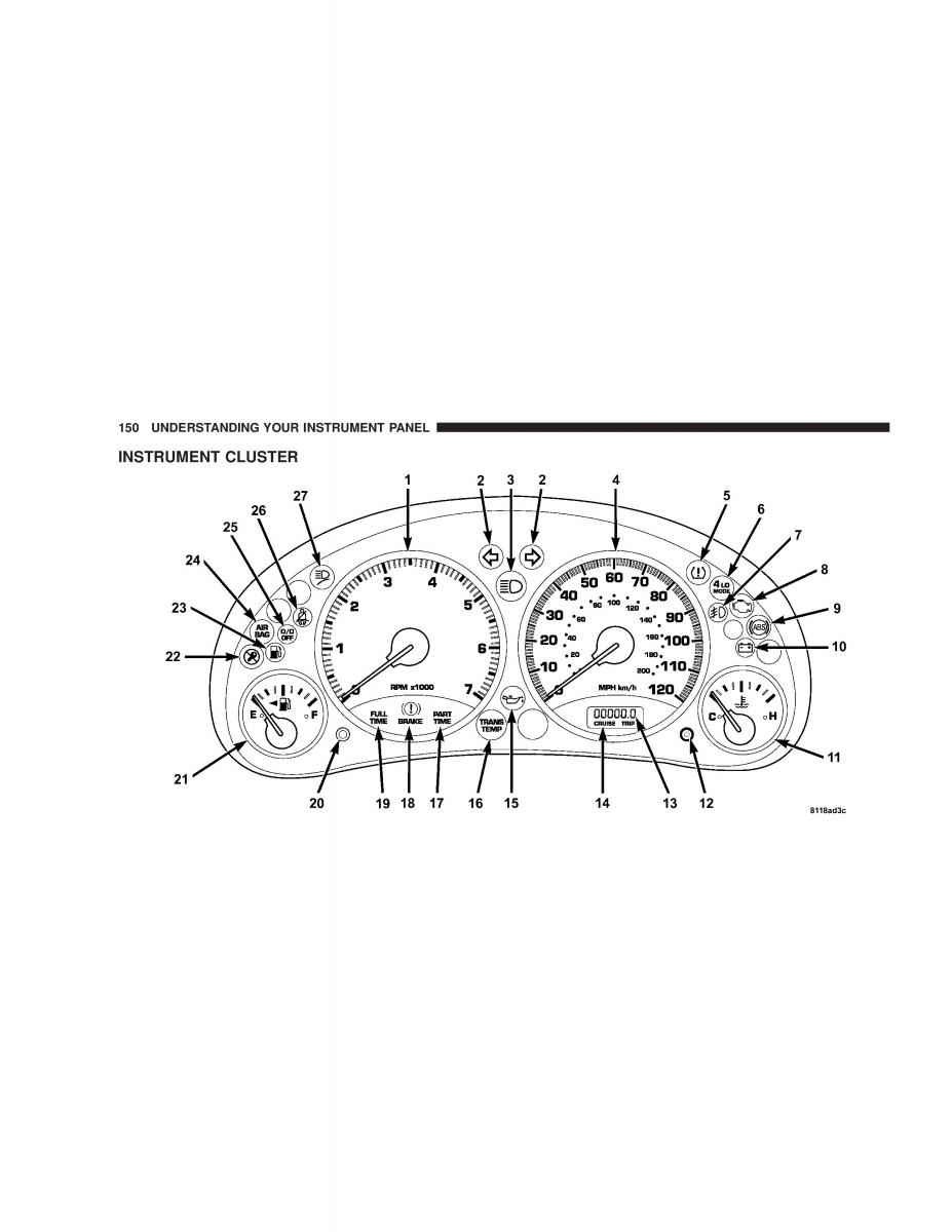 Jeep Liberty Cherokee KJ owners manual / page 150