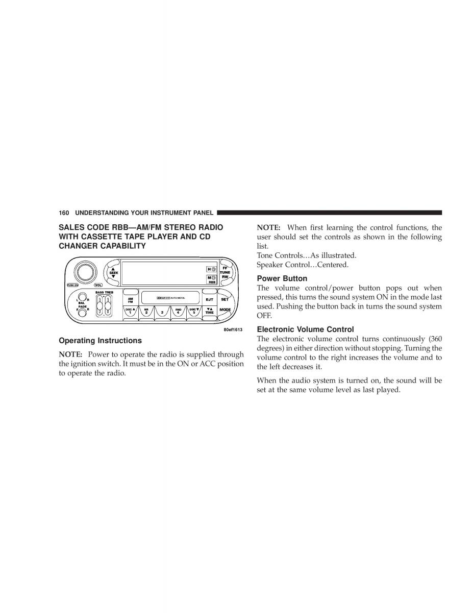 Jeep Liberty Cherokee KJ owners manual / page 160