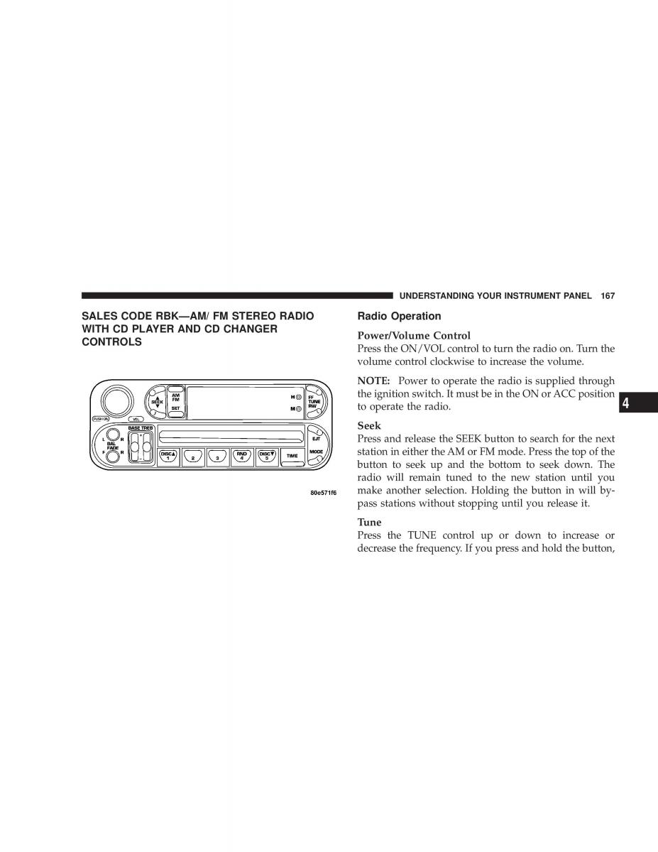 Jeep Liberty Cherokee KJ owners manual / page 167