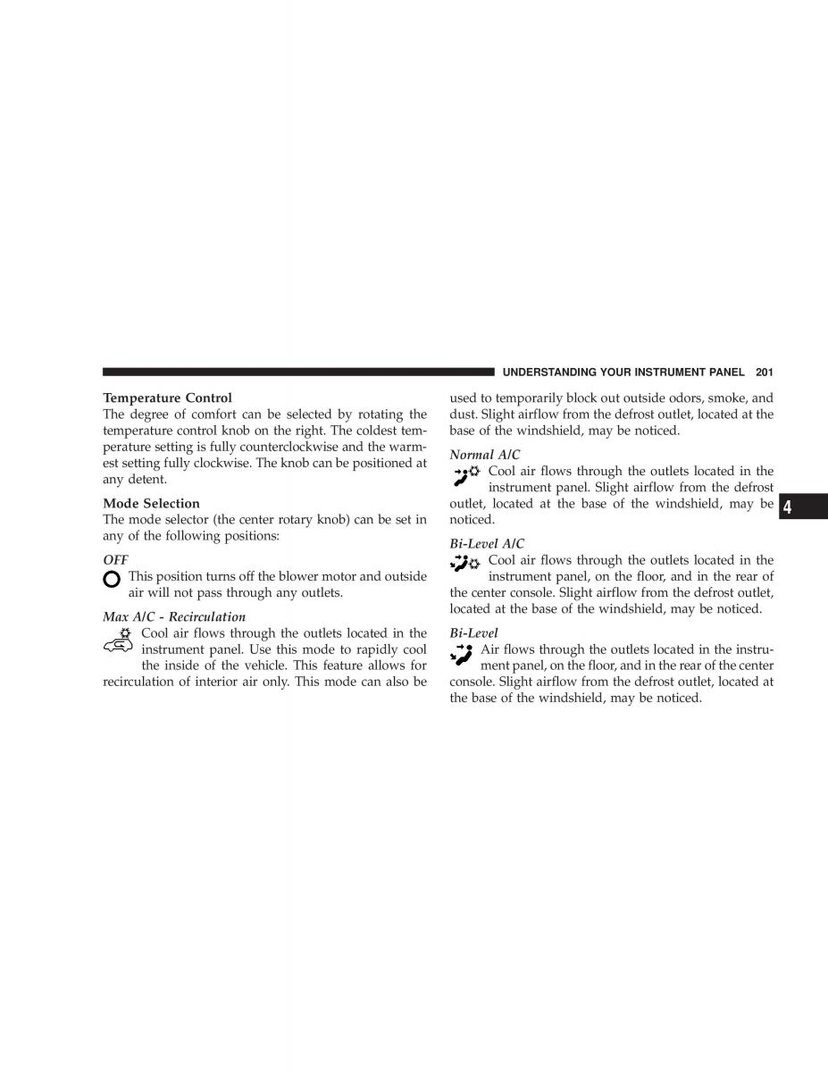 Jeep Liberty Cherokee KJ owners manual / page 201