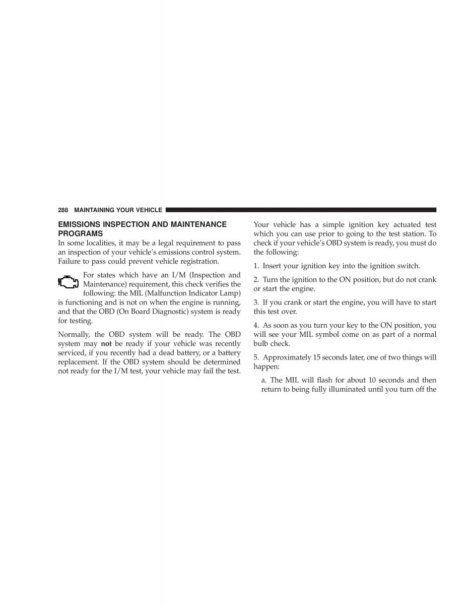 Jeep Liberty Cherokee KJ owners manual / page 288