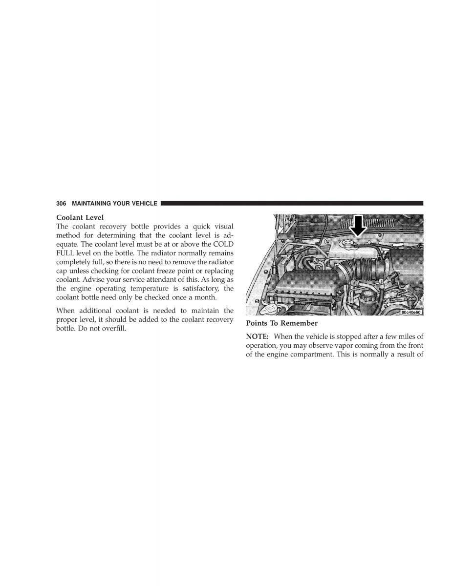 Jeep Liberty Cherokee KJ owners manual / page 306