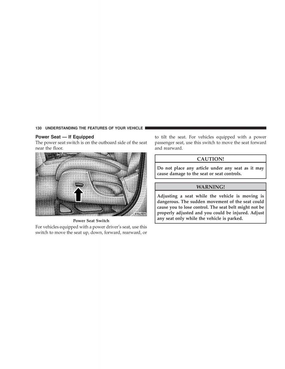 Jeep Liberty Cherokee KK owners manual / page 132