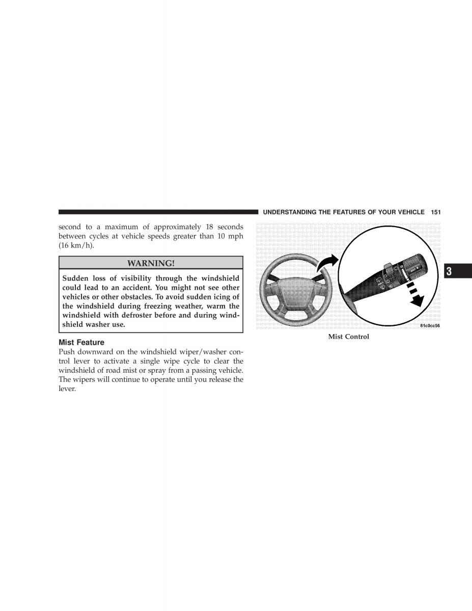 Jeep Liberty Cherokee KK owners manual / page 153