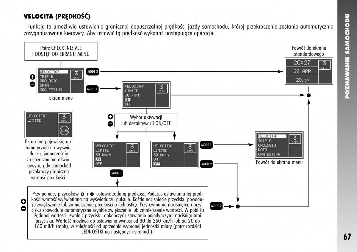 Alfa Romeo 147 instrukcja obslugi / page 69