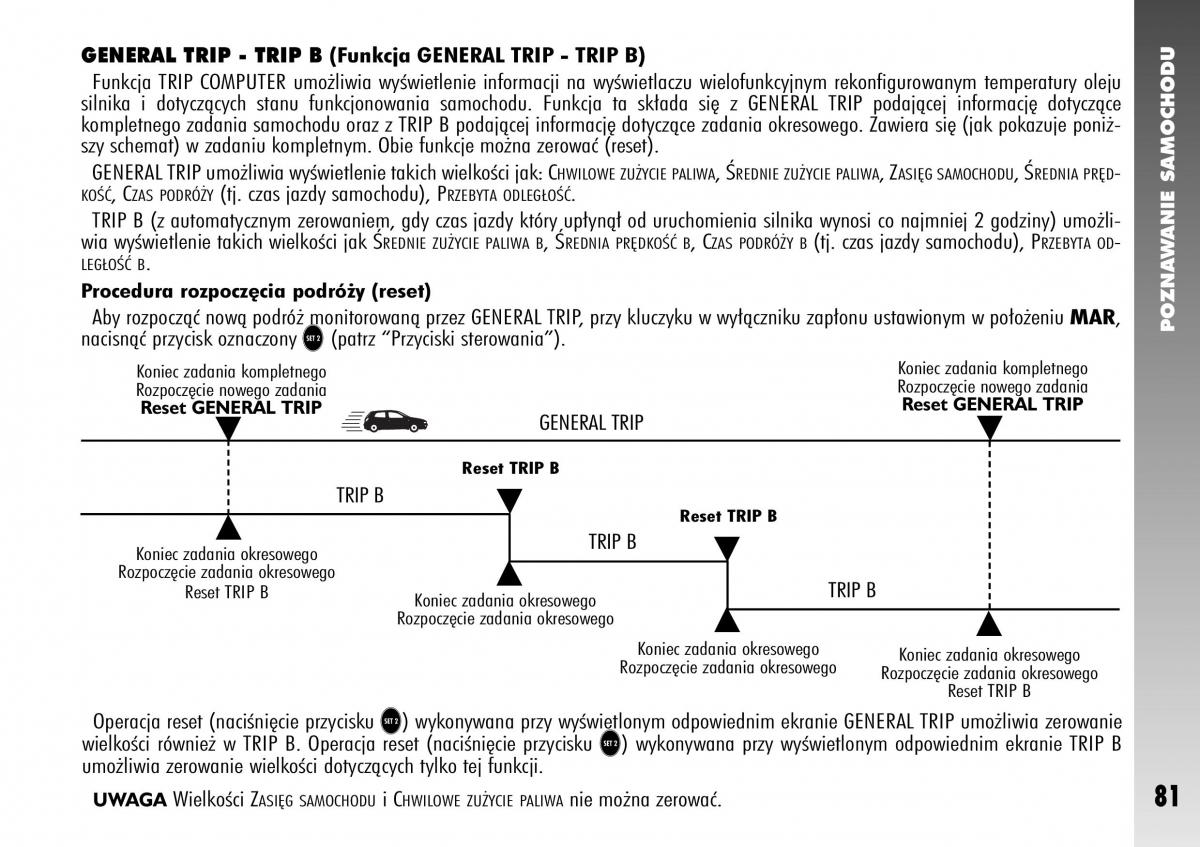 Alfa Romeo 147 instrukcja obslugi / page 83