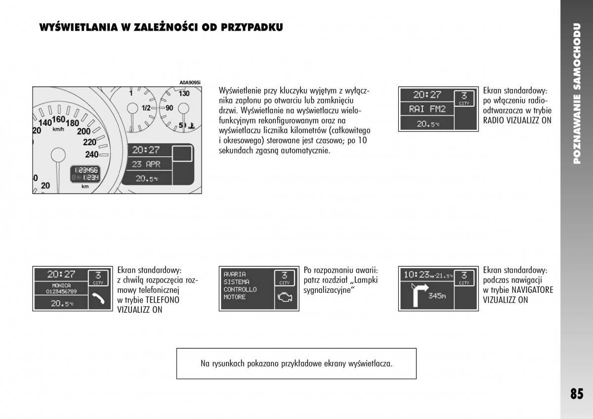 Alfa Romeo 147 instrukcja obslugi / page 87