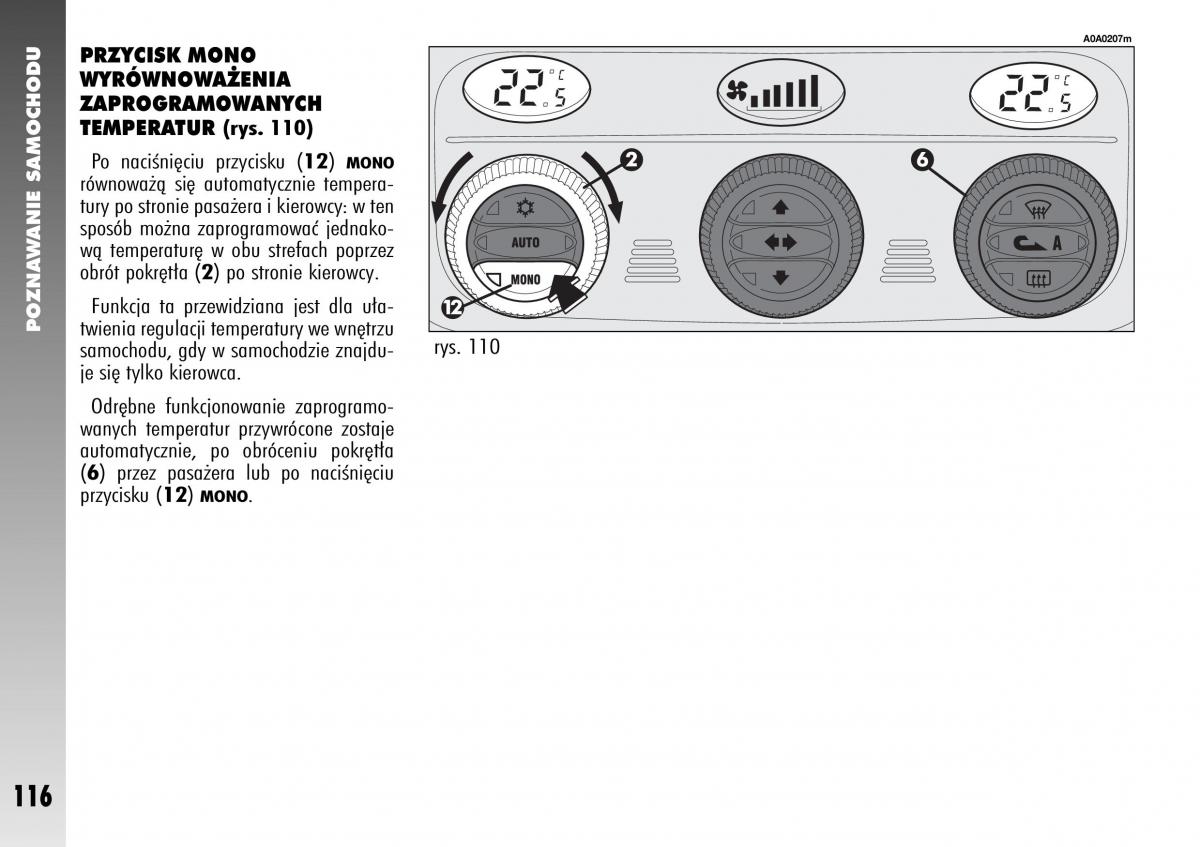 Alfa Romeo 147 instrukcja obslugi / page 118