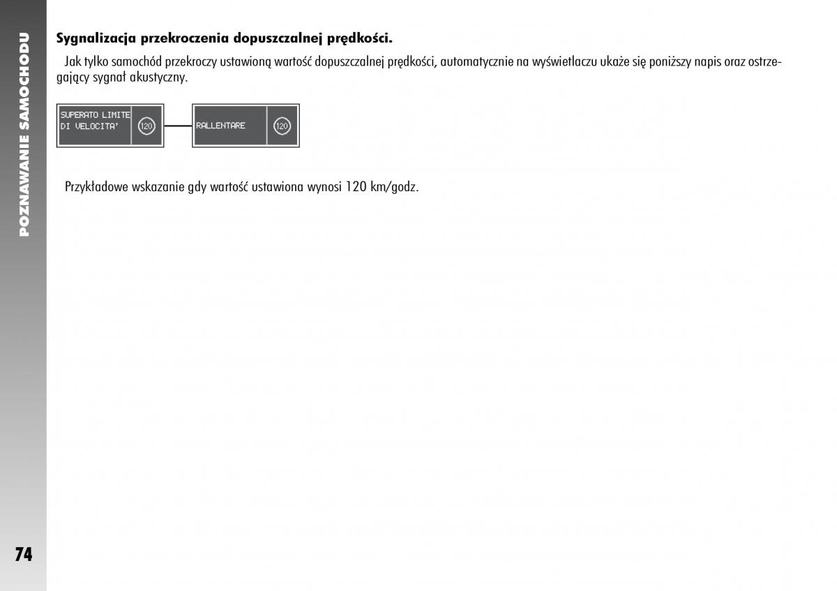 Alfa Romeo 156 instrukcja obslugi / page 76