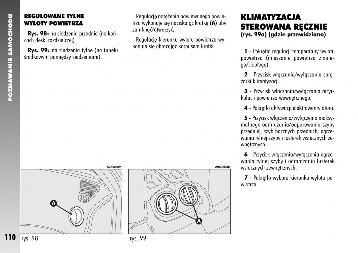 Alfa Romeo 156 instrukcja obslugi / page 112