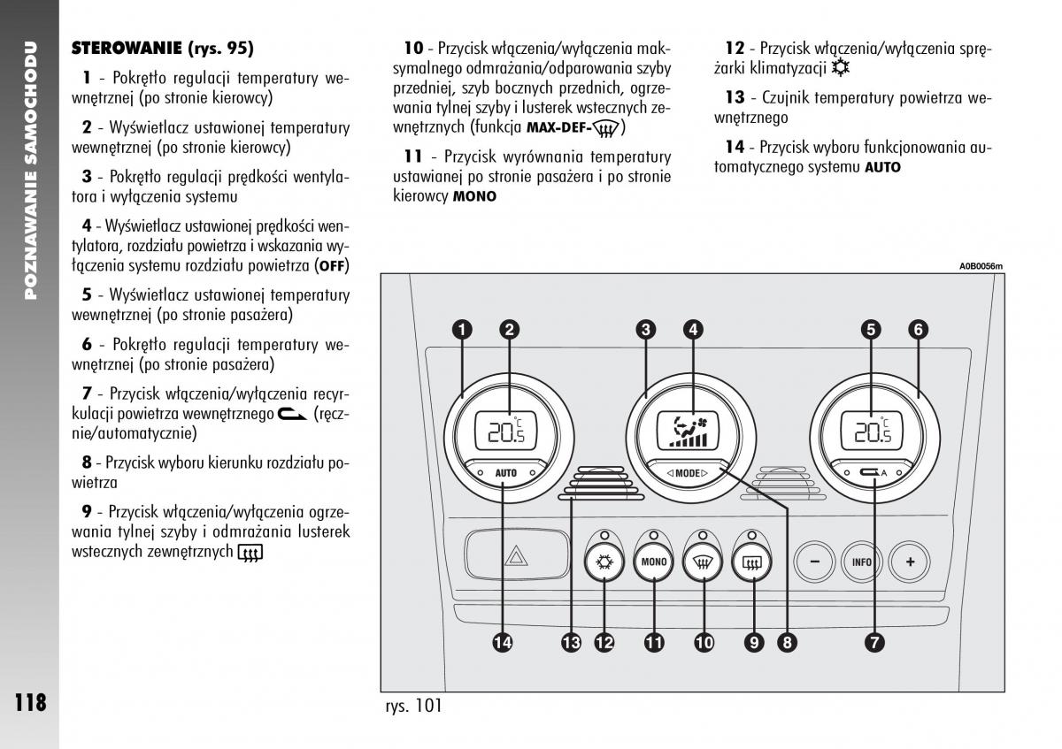 Alfa Romeo 156 instrukcja obslugi / page 120