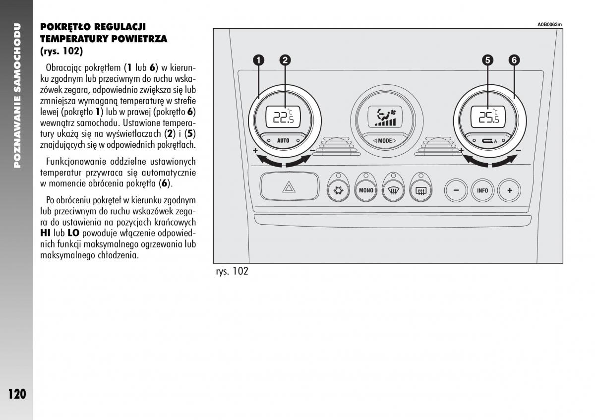 Alfa Romeo 156 instrukcja obslugi / page 122