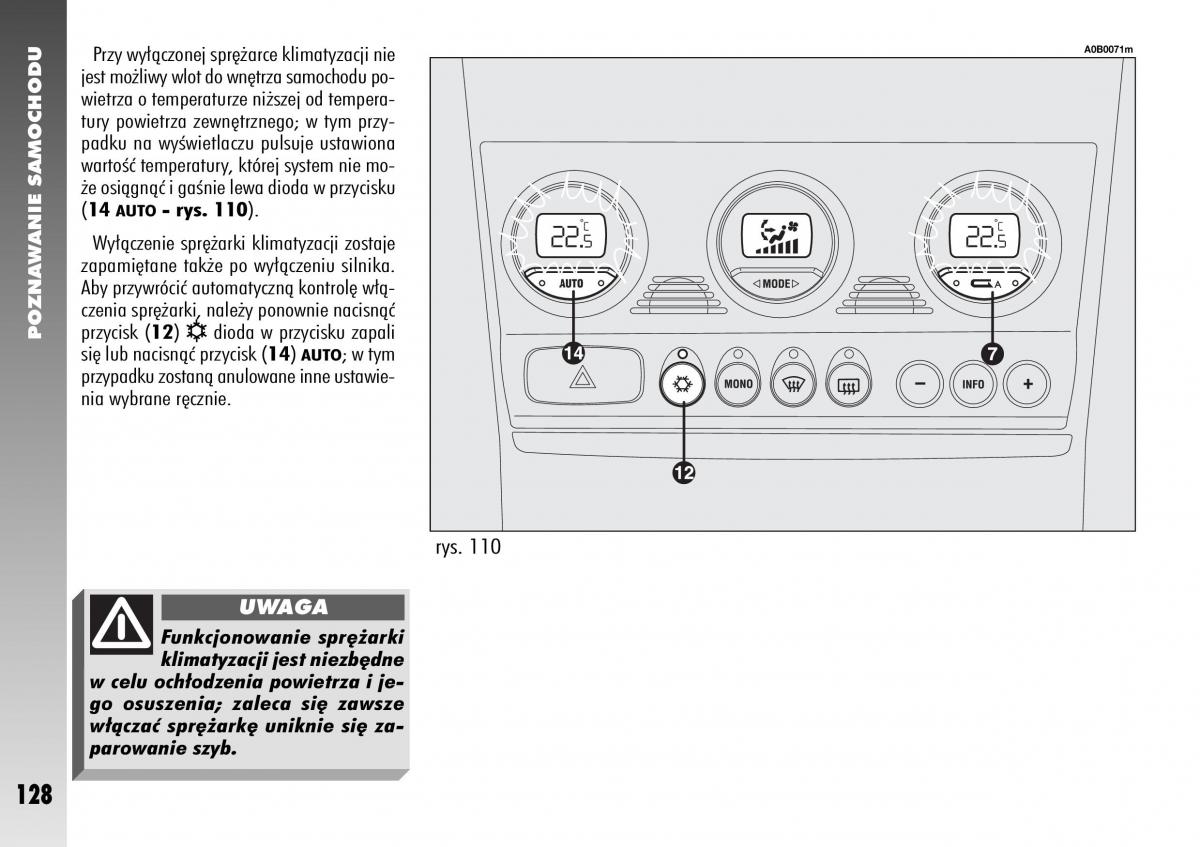 Alfa Romeo 156 instrukcja obslugi / page 130