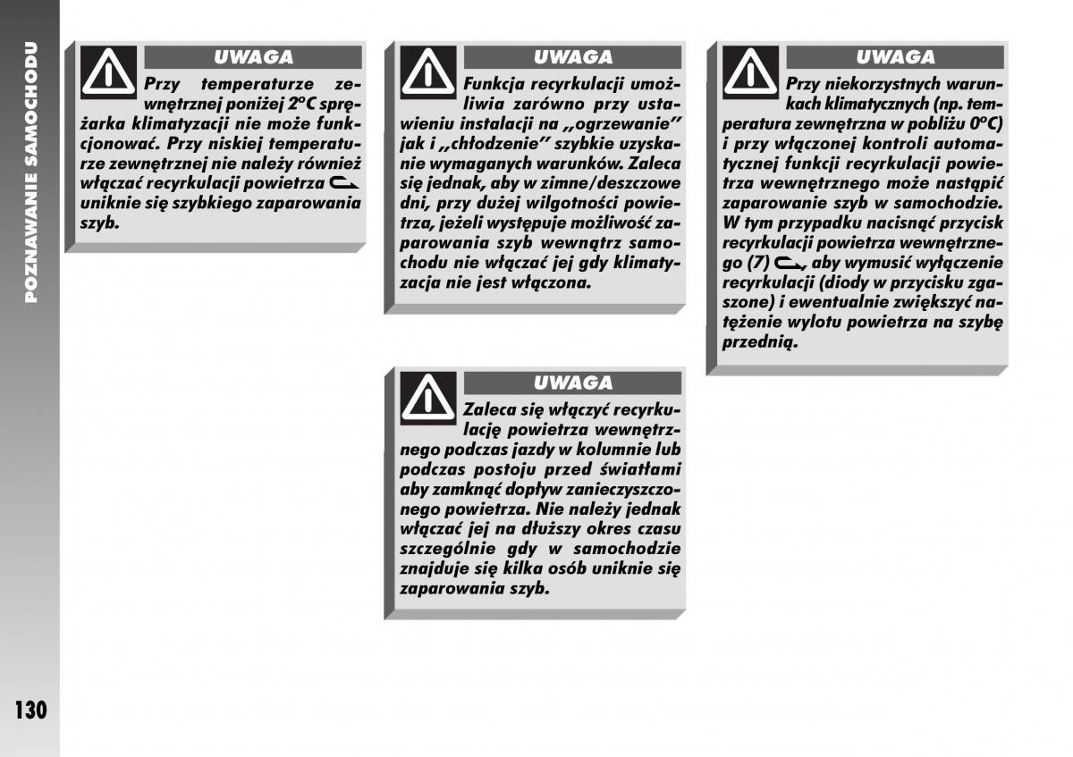 Alfa Romeo 156 instrukcja obslugi / page 132