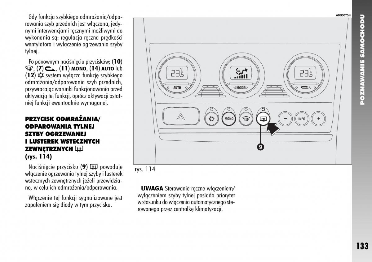 Alfa Romeo 156 instrukcja obslugi / page 135