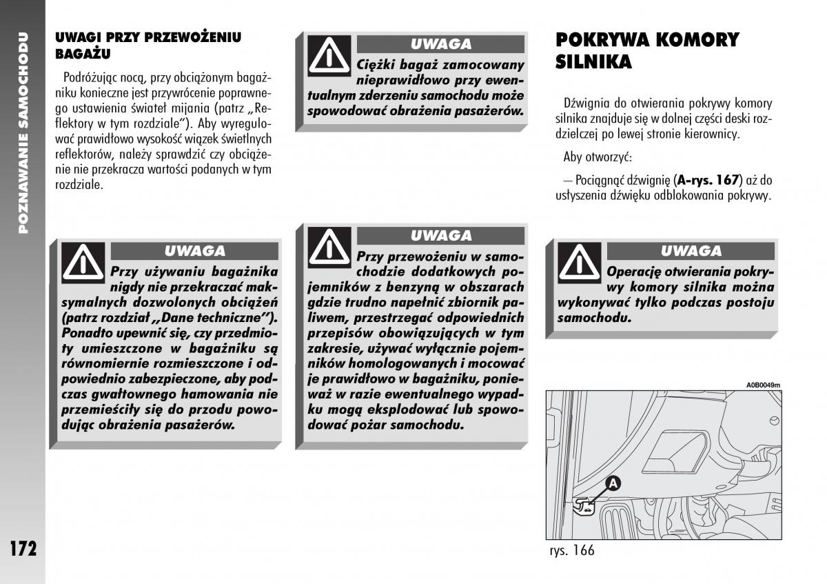 Alfa Romeo 156 instrukcja obslugi / page 174