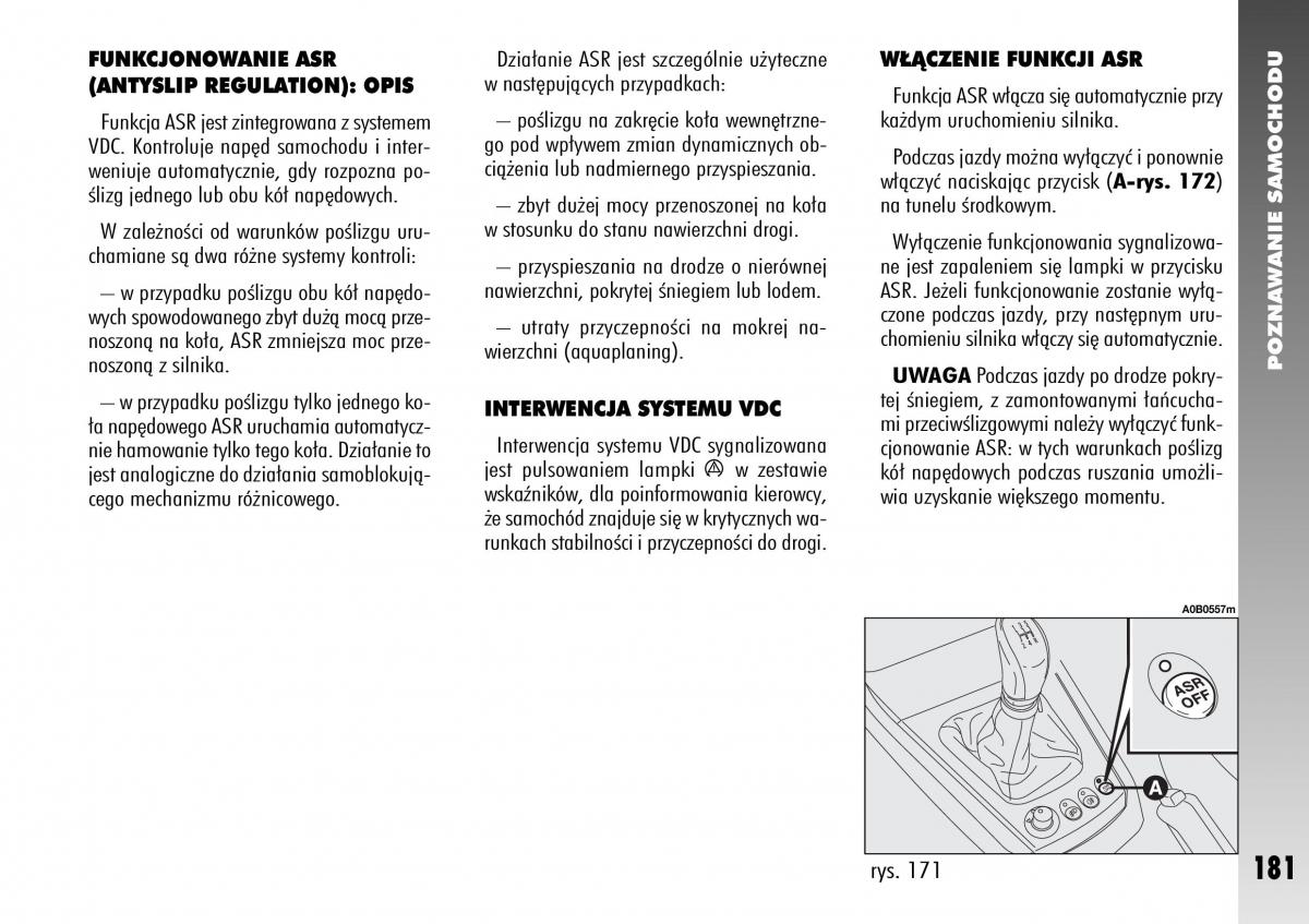 Alfa Romeo 156 instrukcja obslugi / page 183