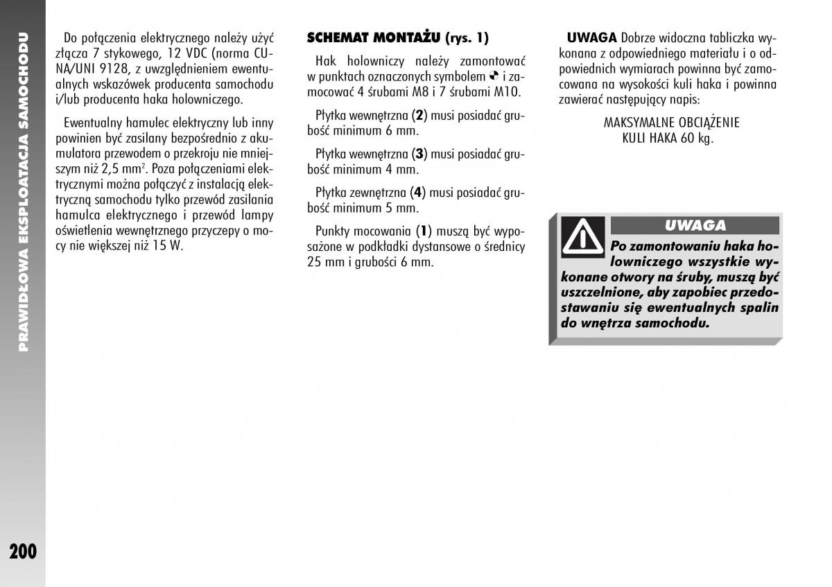 Alfa Romeo 156 instrukcja obslugi / page 202