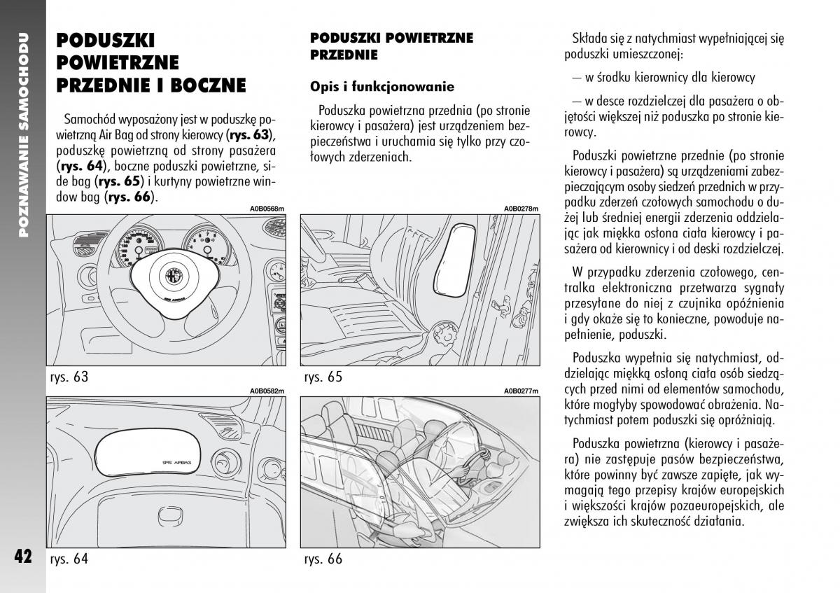 Alfa Romeo 156 instrukcja obslugi / page 44