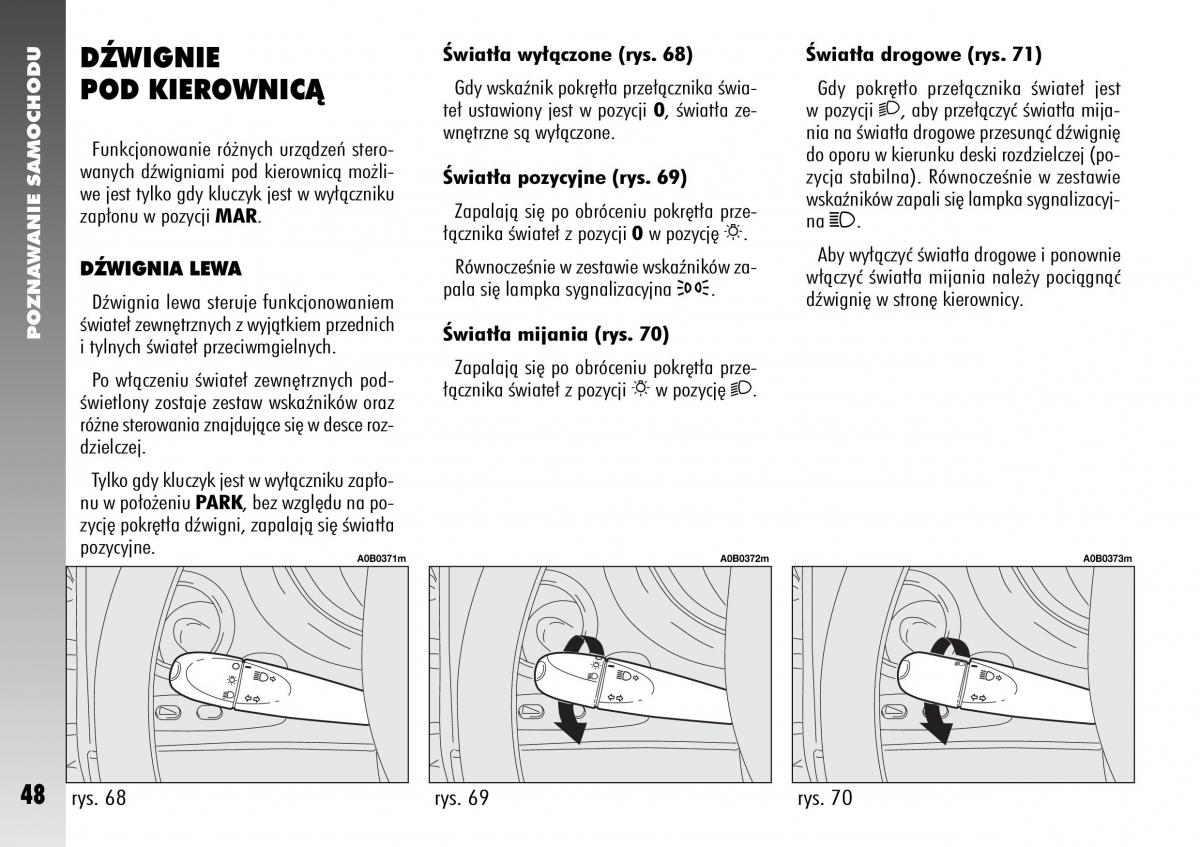 Alfa Romeo 156 instrukcja obslugi / page 50