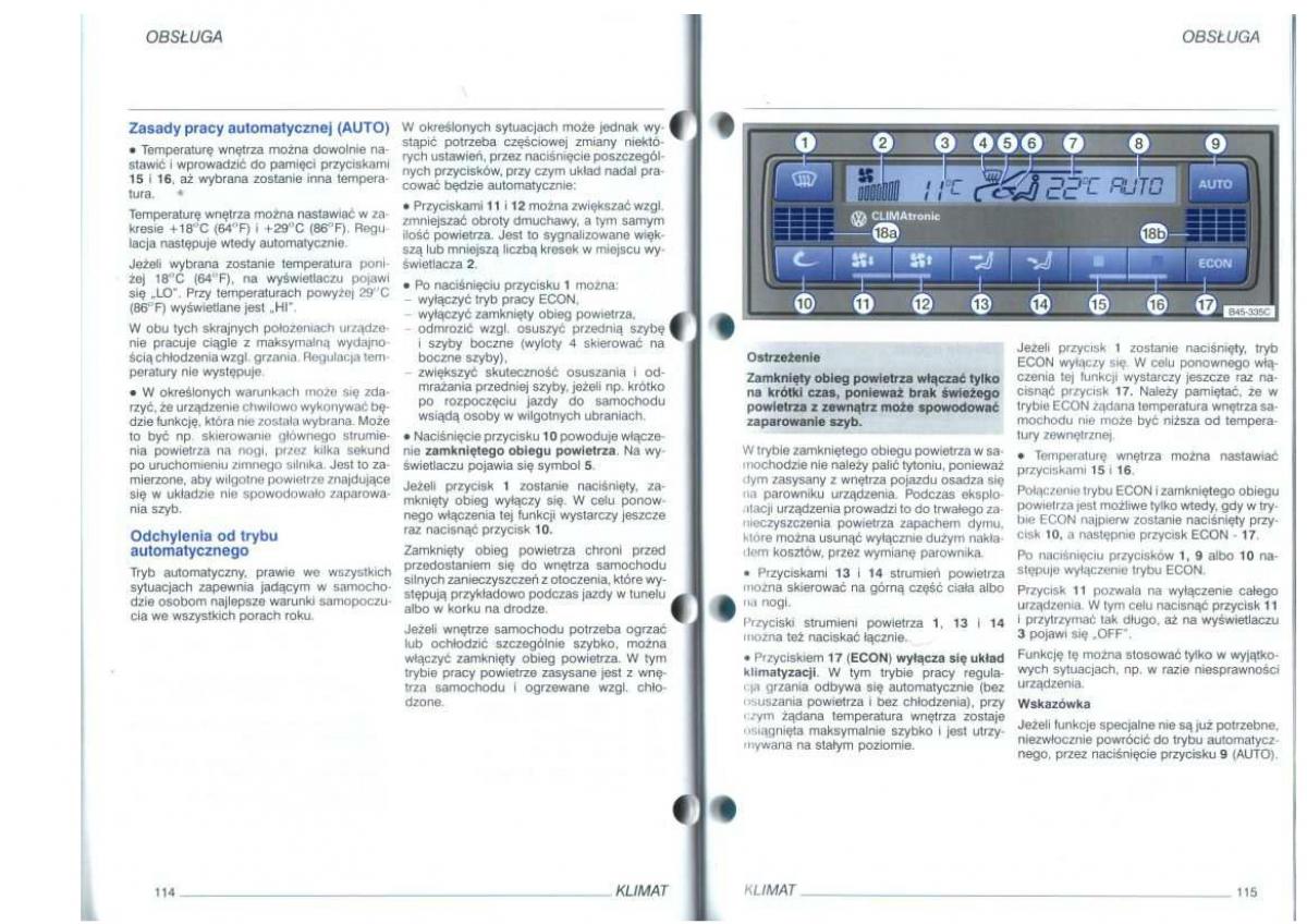 VW Golf IV 4 instrukcja obslugi / page 59