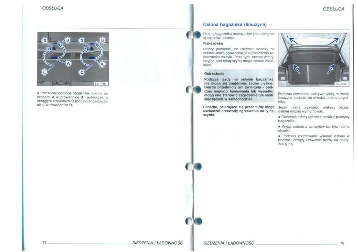 VW Golf IV 4 instrukcja obslugi / page 41