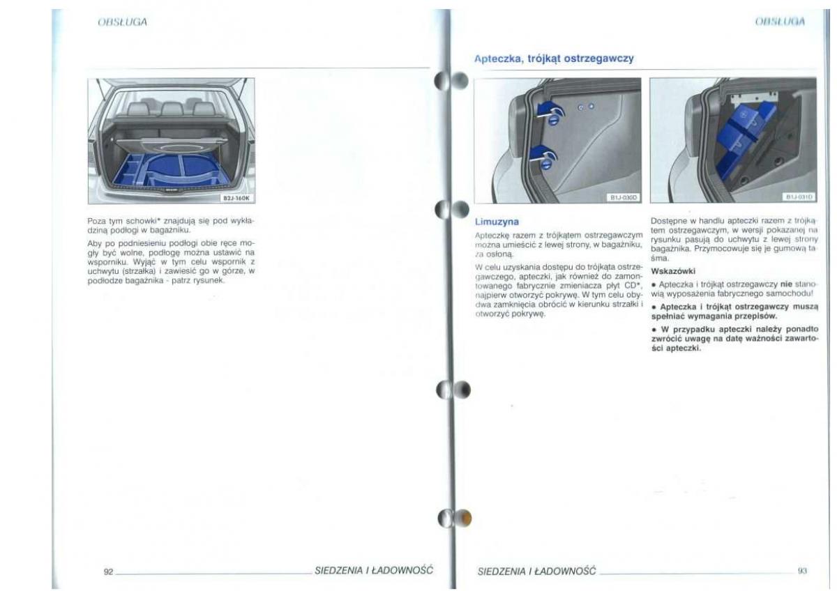 VW Golf IV 4 instrukcja obslugi / page 48