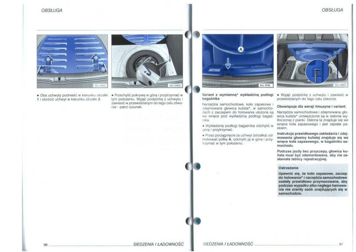 VW Golf IV 4 instrukcja obslugi / page 50