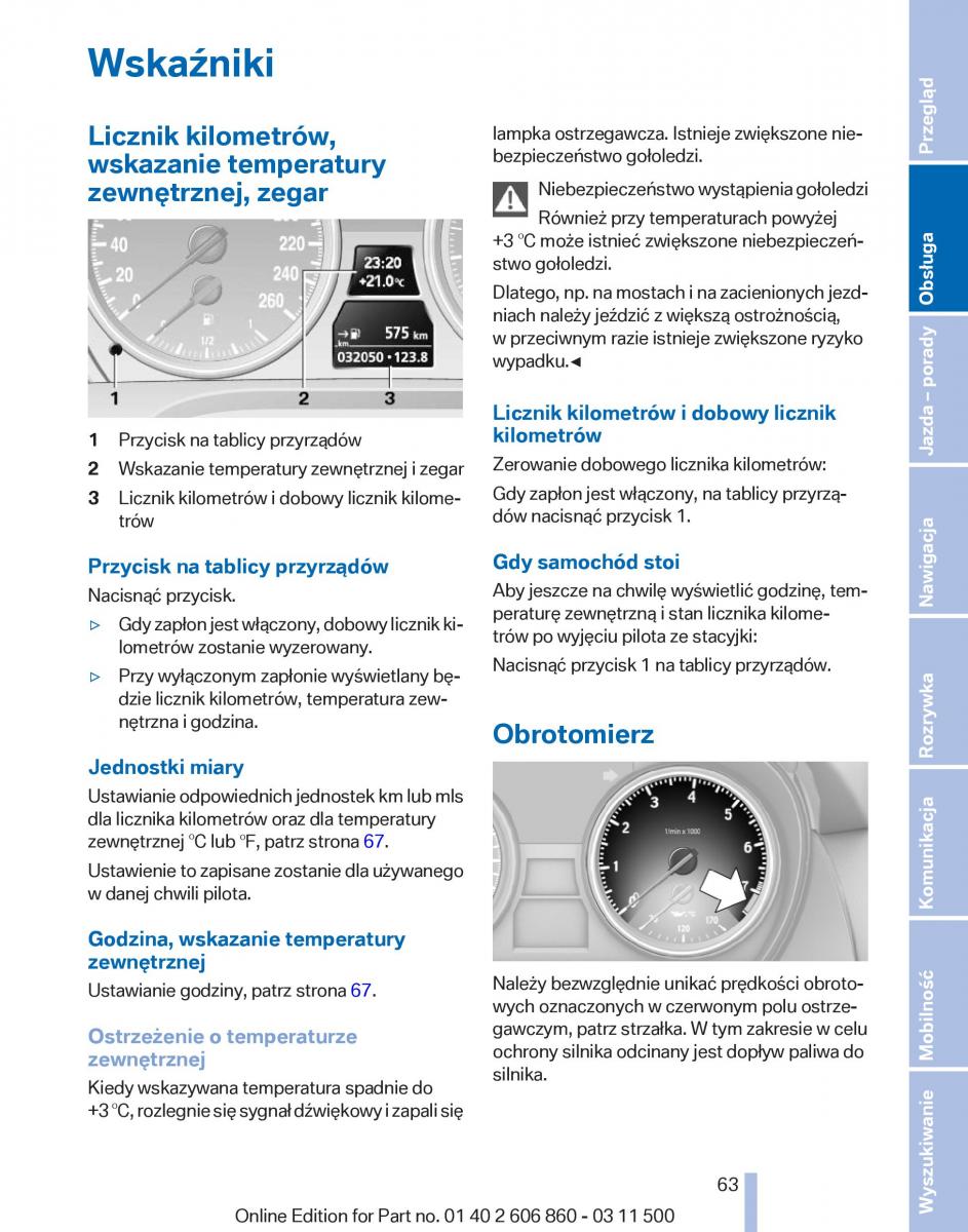 manual  BMW X1 E84 instrukcja / page 63