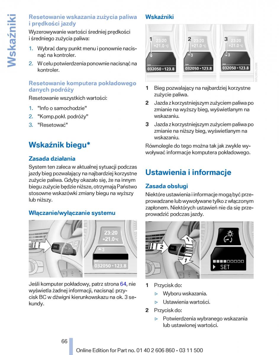 manual  BMW X1 E84 instrukcja / page 66