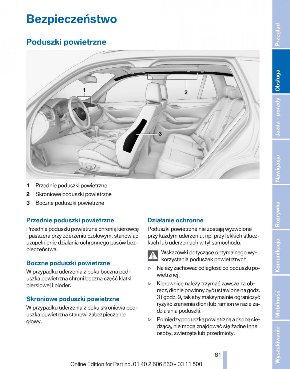 manual  BMW X1 E84 instrukcja / page 81