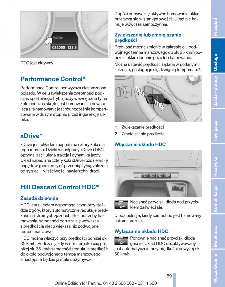 manual  BMW X1 E84 instrukcja / page 89