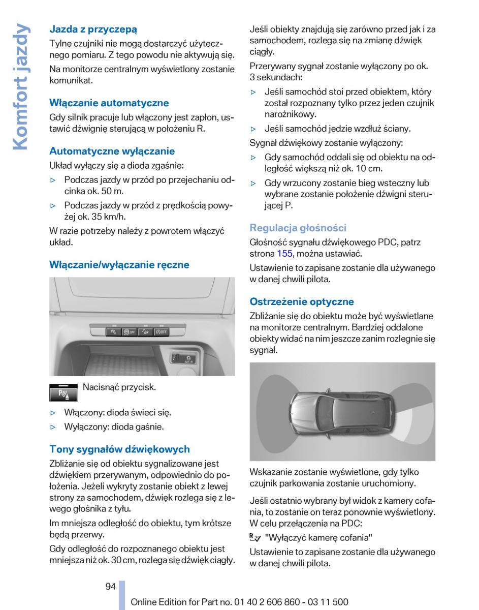 manual  BMW X1 E84 instrukcja / page 94