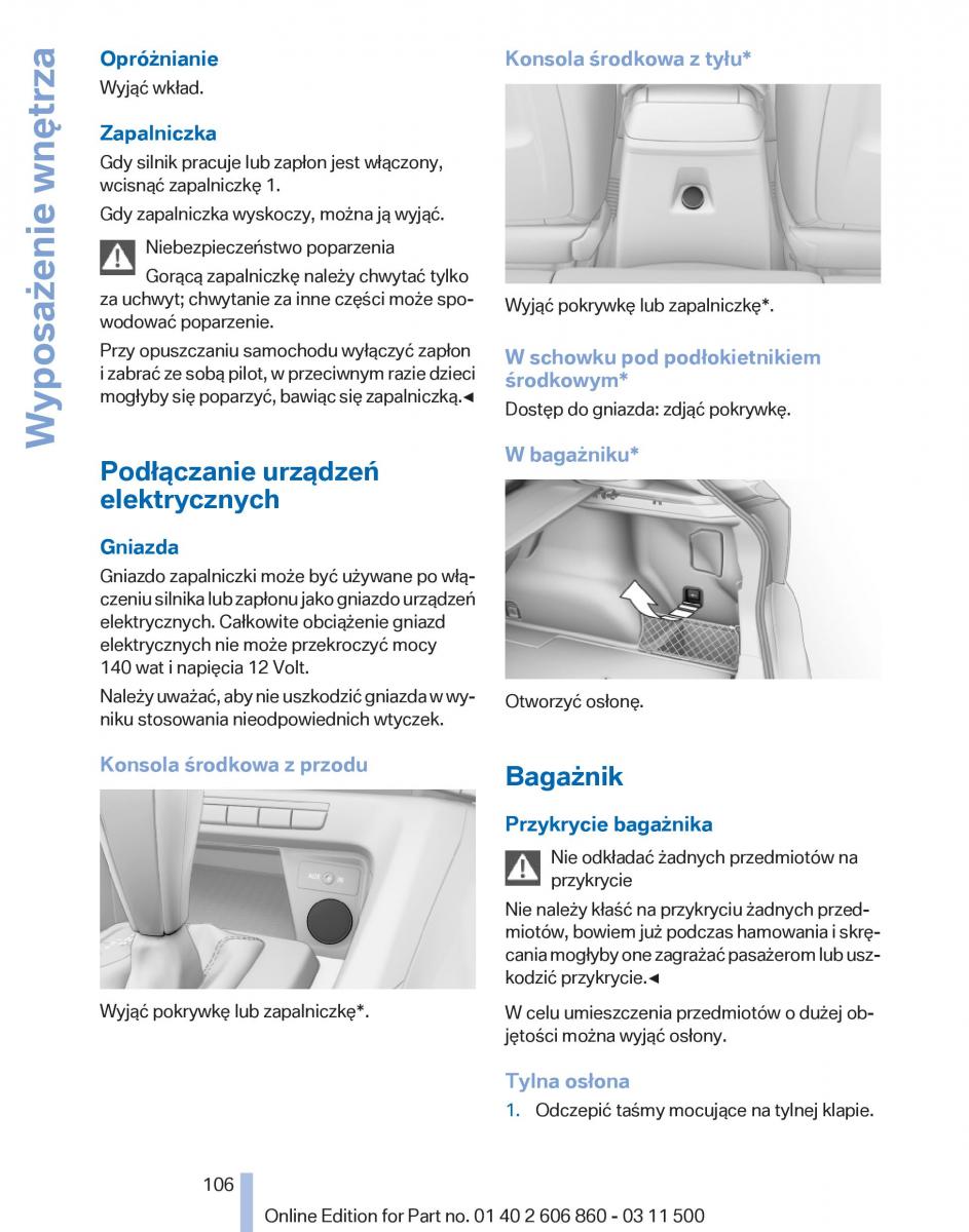 manual  BMW X1 E84 instrukcja / page 106