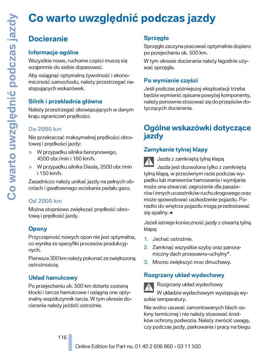 manual  BMW X1 E84 instrukcja / page 116