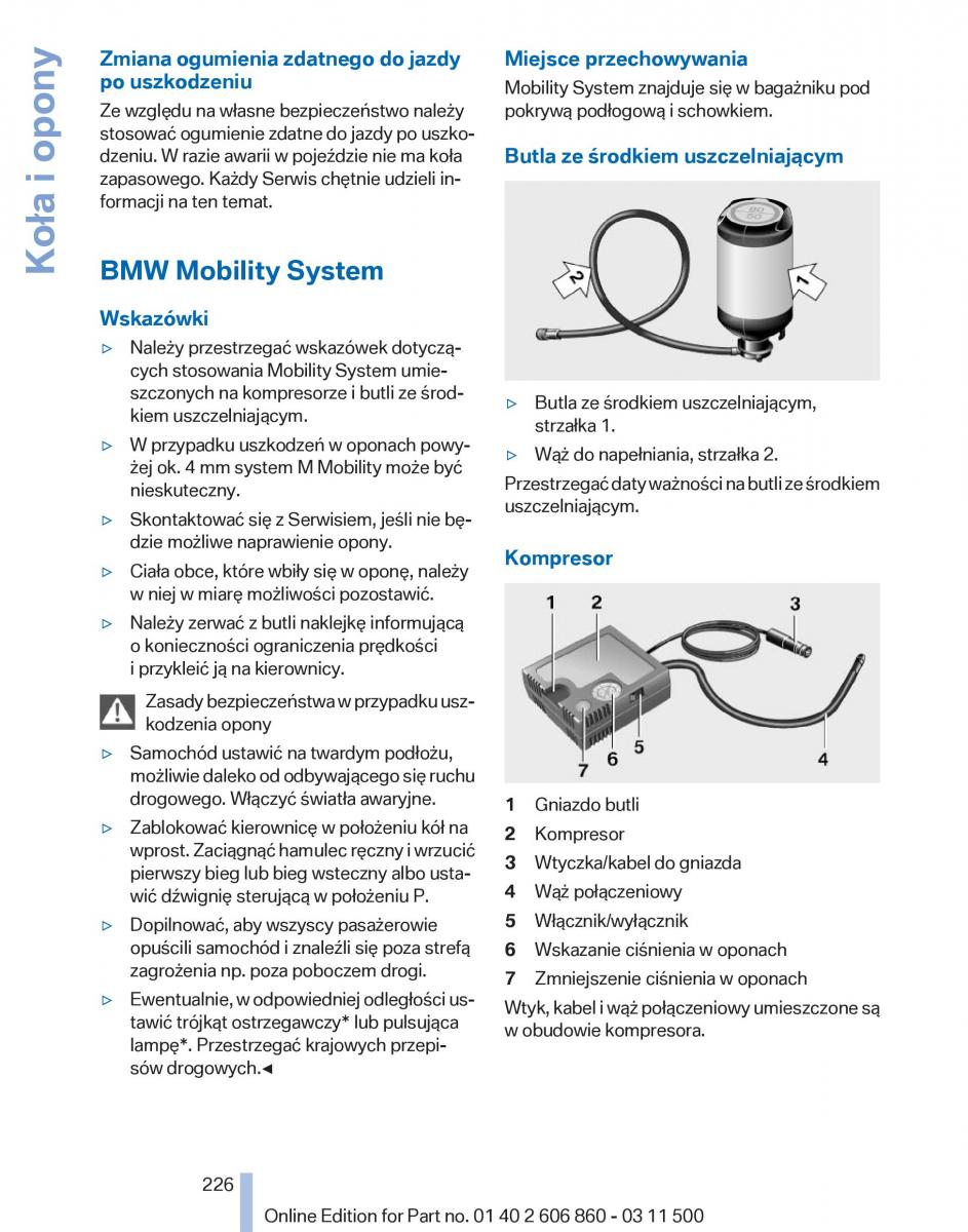 manual  BMW X1 E84 instrukcja / page 226