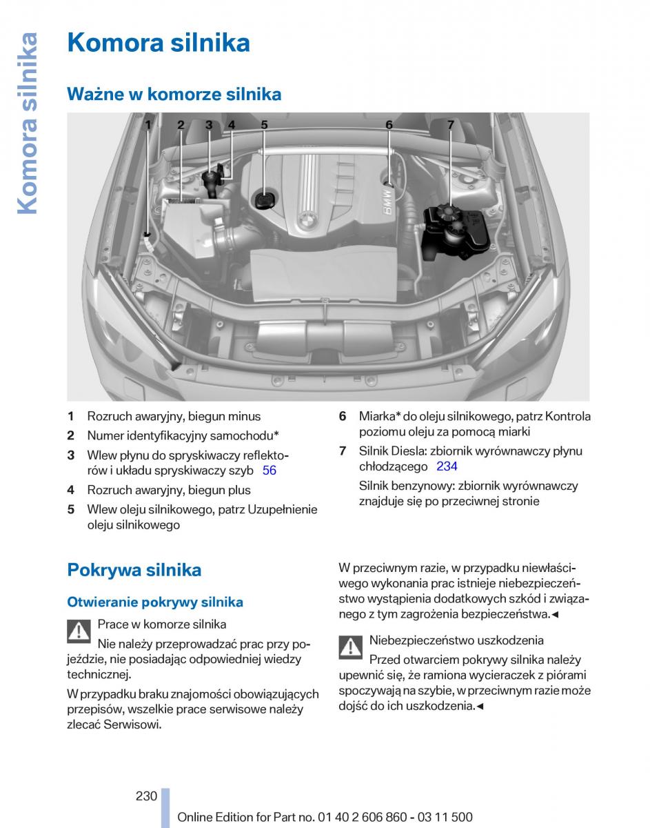 manual  BMW X1 E84 instrukcja / page 230