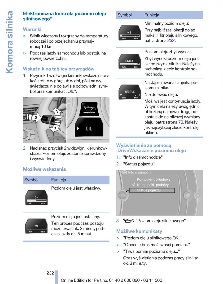 manual  BMW X1 E84 instrukcja / page 232