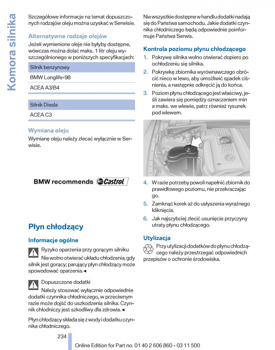 manual  BMW X1 E84 instrukcja / page 234