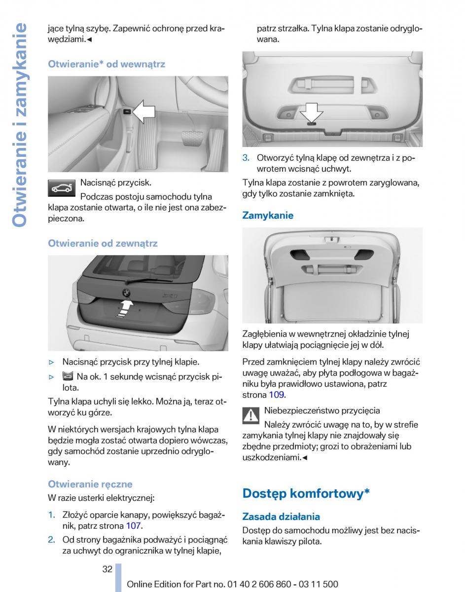 manual  BMW X1 E84 instrukcja / page 32