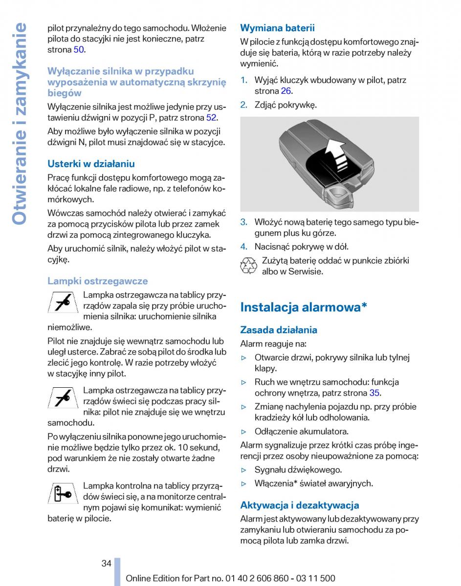 manual  BMW X1 E84 instrukcja / page 34