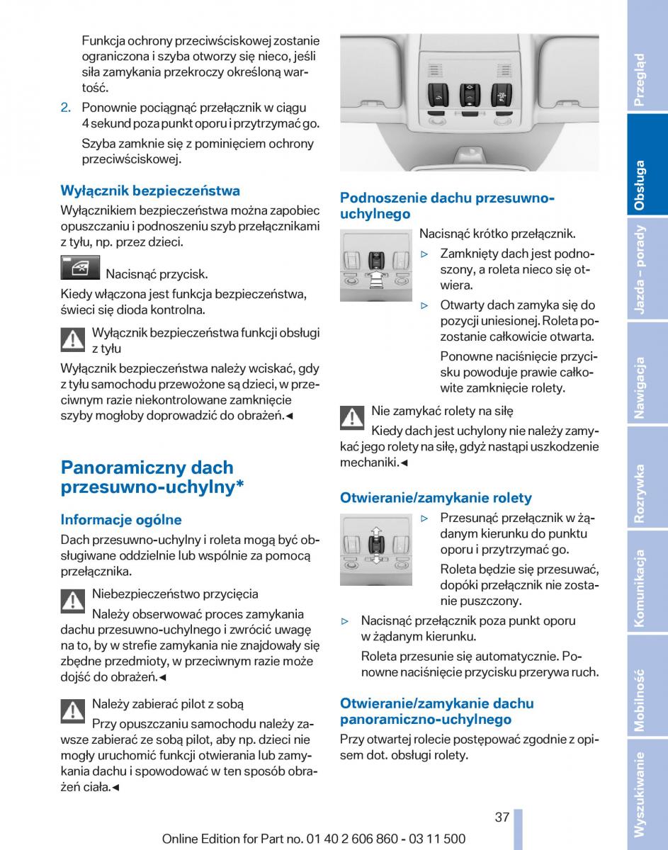 manual  BMW X1 E84 instrukcja / page 37