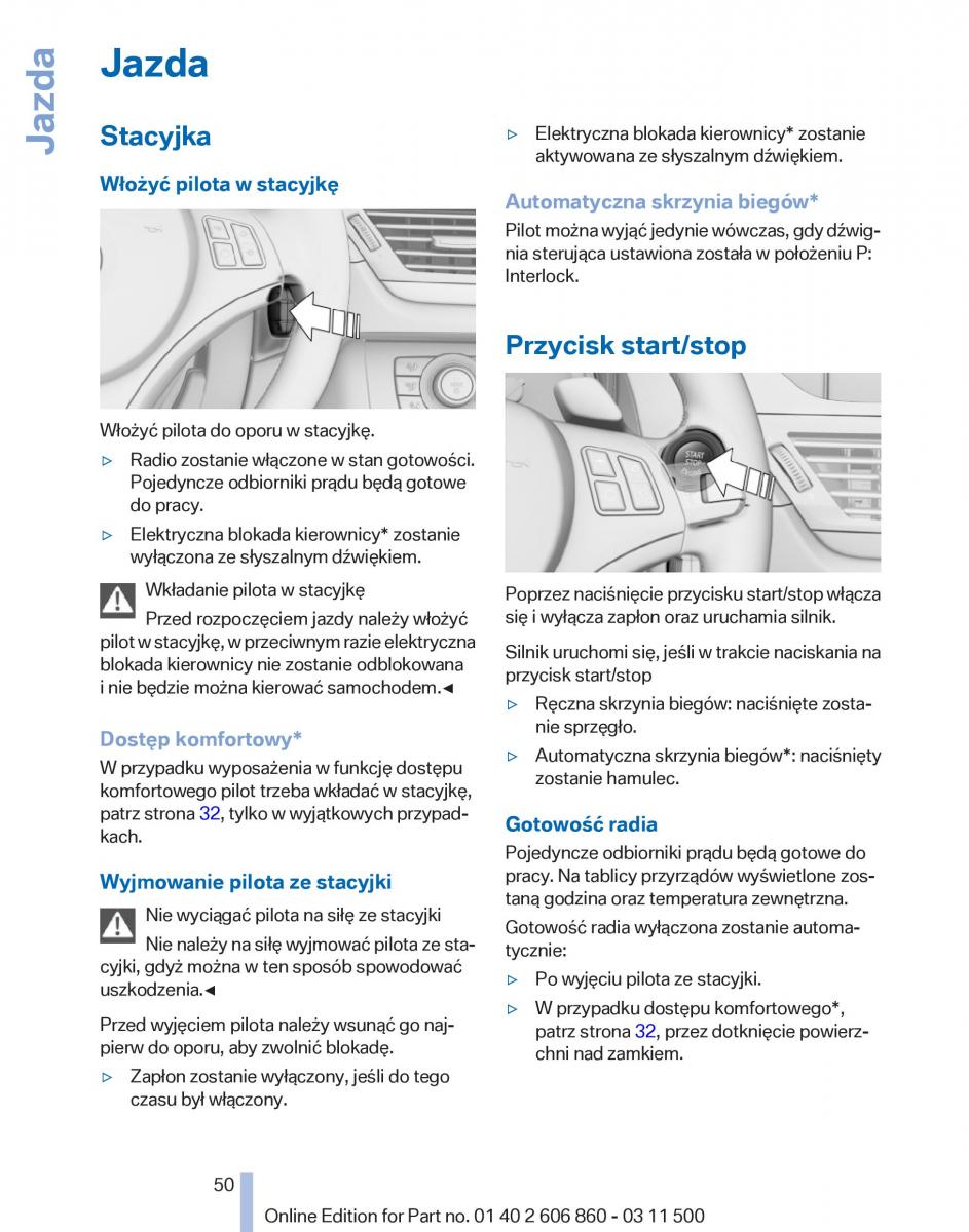 manual  BMW X1 E84 instrukcja / page 50