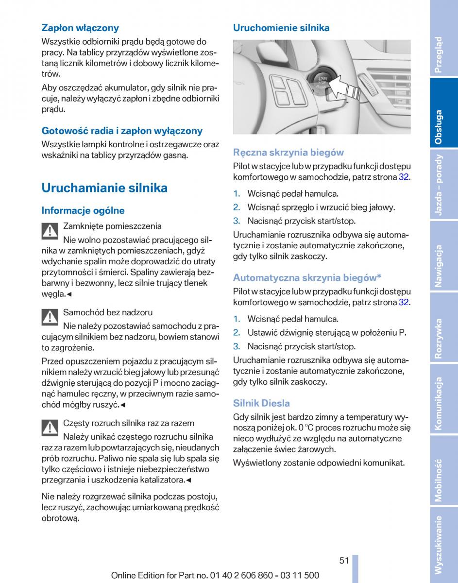 manual  BMW X1 E84 instrukcja / page 51