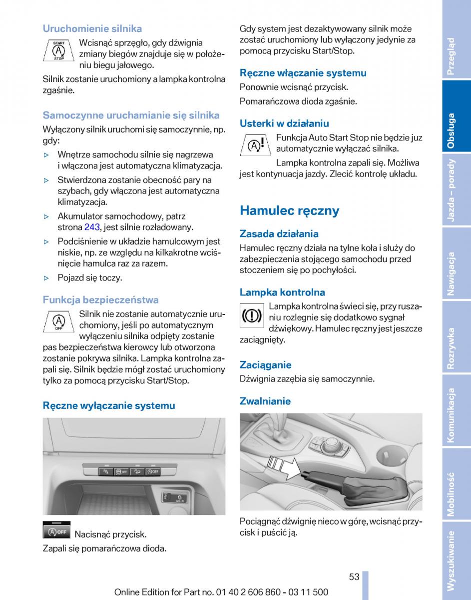 manual  BMW X1 E84 instrukcja / page 53