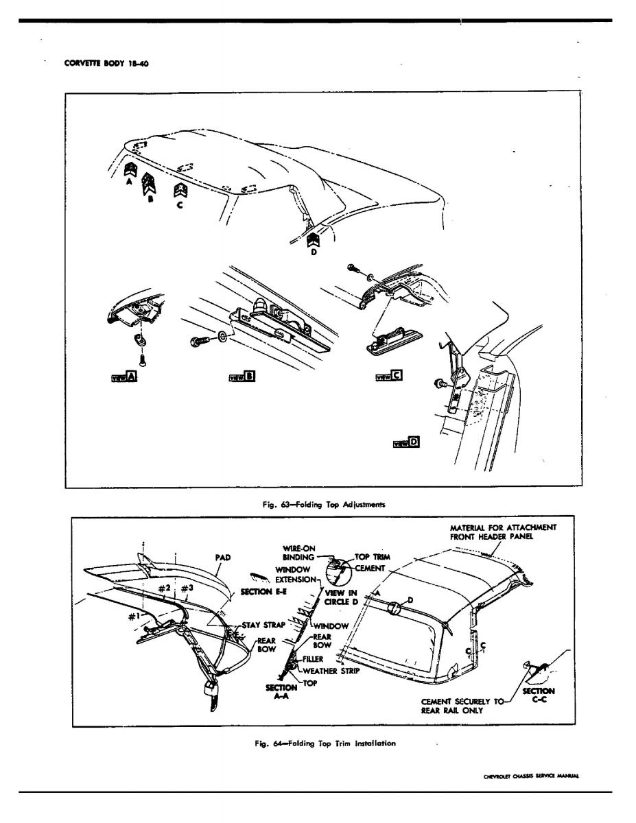 Chevrolet Corvette C3 owners manual / page 63